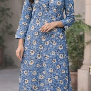 Sky Blossom Printed Lawn 2-Piece Suit